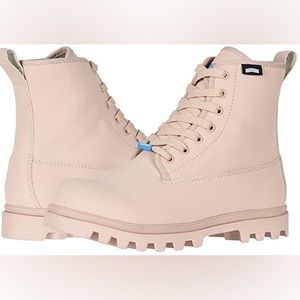 Pink Combat Boots Size 7 Women’s